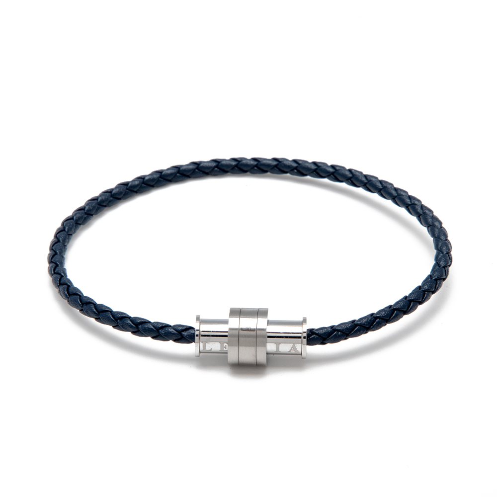 Picture of Lencia Men's Dark Blue Bracelet LMB-JMYLB117.MYI-BL