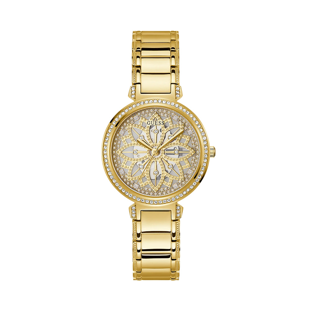 Picture of Guess Gold Tone Case Gold Tone Stainless Steel Watch GW0528L2