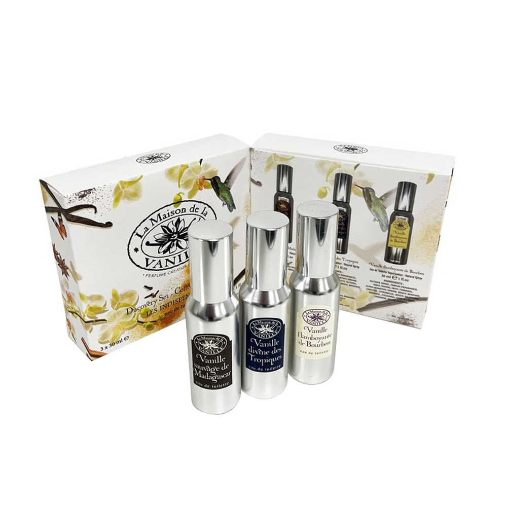 Picture of La Maison De La Vanille Discovery Set - Vanille des Origines EDT 3x30ml
