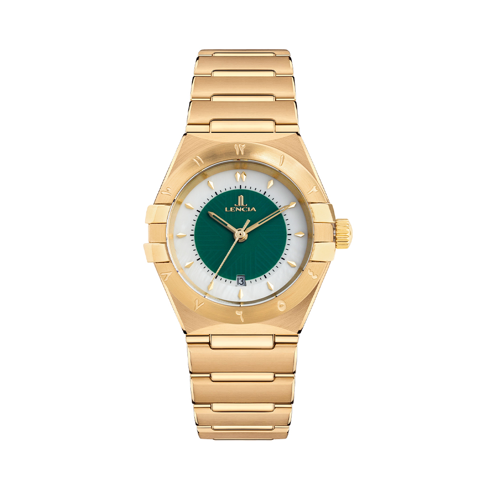 Picture of Lencia Luxe Gold Women Watch LC2424W5