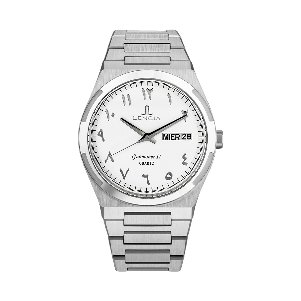 Picture of Lencia Classic White Men Watch LC1047W2