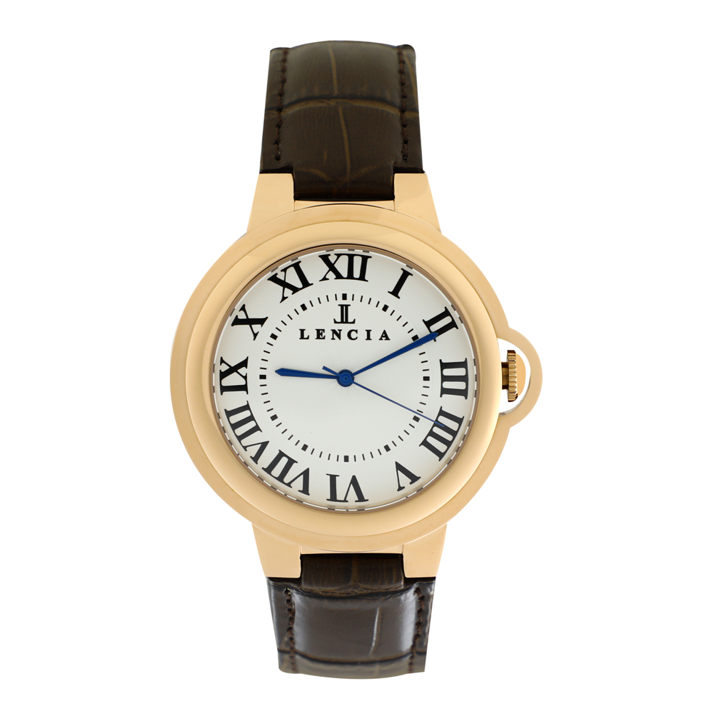 Picture of Lencia Leather Men Analog Watch-LC7374B
